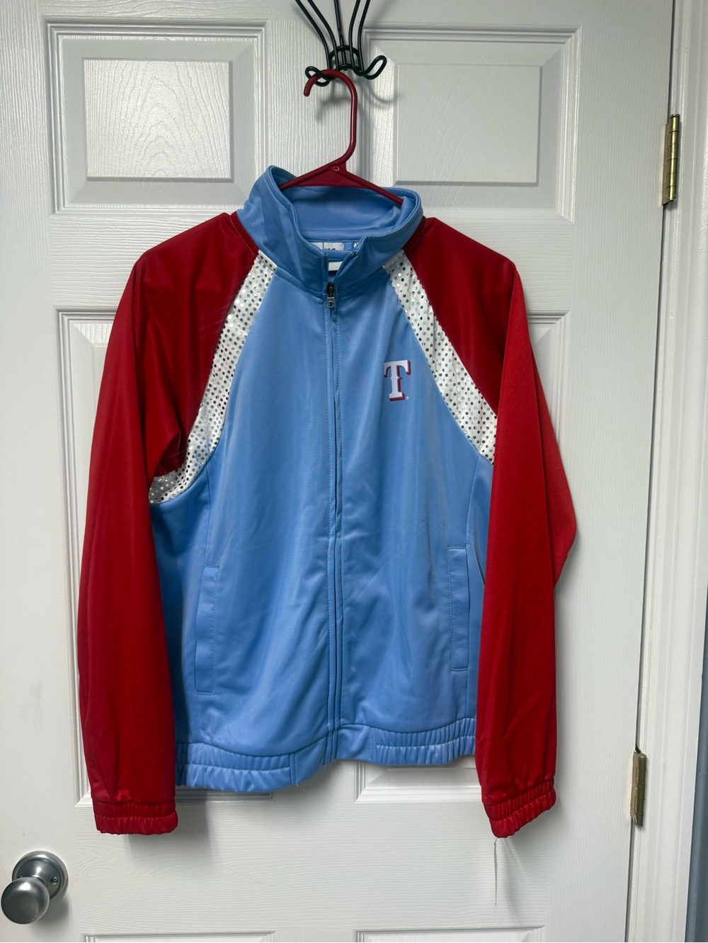G-III Sports by Carl Banks Texas Rangers full-zip track jacket